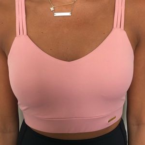 Cleo Harper strappy detail Sports bra small